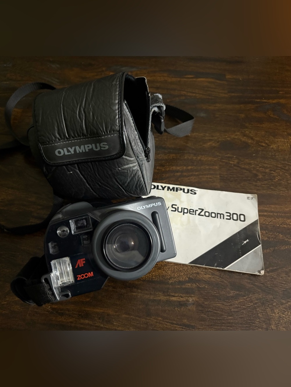 Olympus SuperZoom 300 35mm film Camera